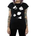 Pikkukuva 3 / 5: Disney Womens/Ladies Mickey Mouse Faces Cotton T-Shirt