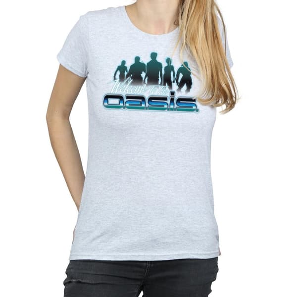 Ready Player One Dam/Tjej Welcome To The Oasis - T-shirt i bomull