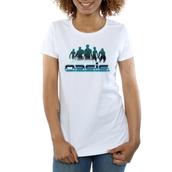 Ready Player One Dam/Tjej Welcome To The Oasis - T-shirt i bomull