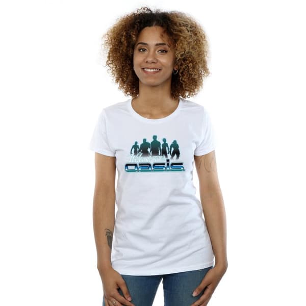 Ready Player One Dam/Tjej Welcome To The Oasis - T-shirt i bomull