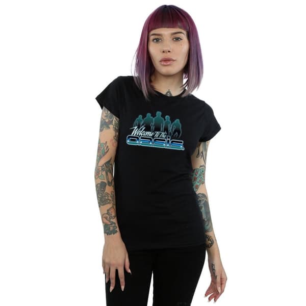 Ready Player One Dam/Tjej Welcome To The Oasis - T-shirt i bomull