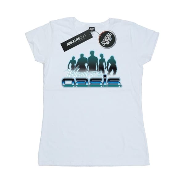 Ready Player One Dam/Tjej Welcome To The Oasis - T-shirt i bomull