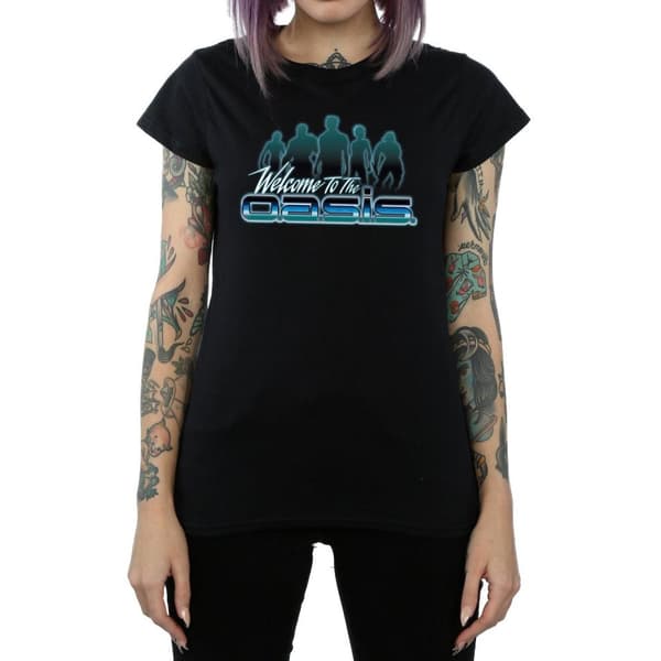 Ready Player One Dam/Tjej Welcome To The Oasis - T-shirt i bomull