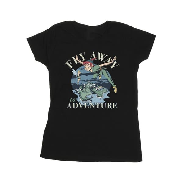 Disney Dam/dam Peter Pan Fly Away To Adventure - T-shirt i bomull