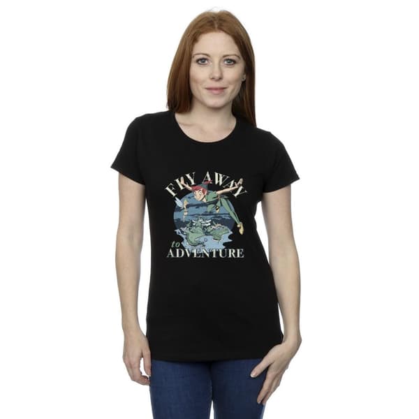 Disney Dam/dam Peter Pan Fly Away To Adventure - T-shirt i bomull