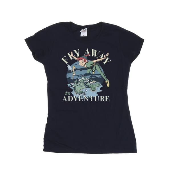Disney Dam/dam Peter Pan Fly Away To Adventure - T-shirt i bomull
