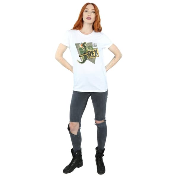 Disney Womens/Ladies Toy Story Partysaurus Rex Cotton Boyfriend T-Shirt