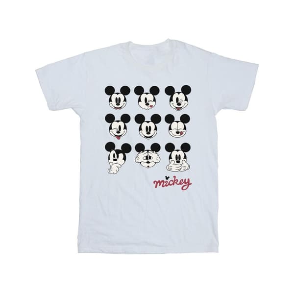 Disney T-shirt i bomull med Musse Piggs många ansikten