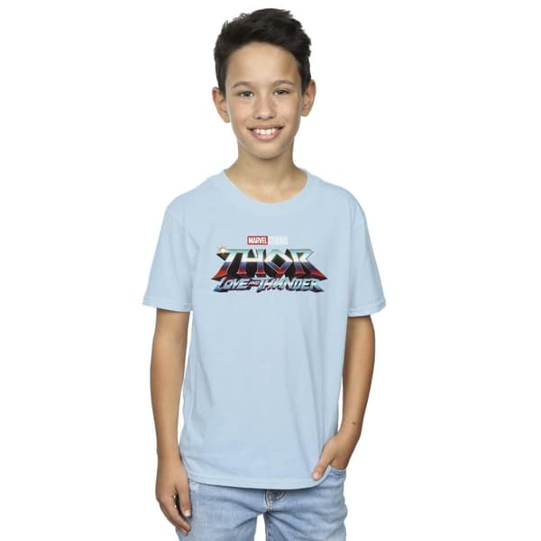Marvel Boys Thor Love And Thunder Logo T-Shirt
