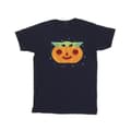 Miniatyrbillede 1 af 3: Star Wars Mens The Mandalorian Grogu Pumpkin T-Shirt