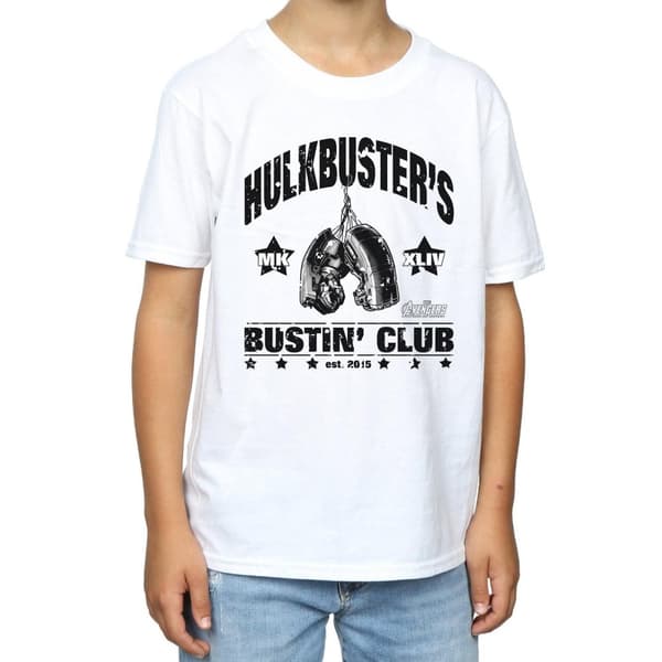 Marvel Boys Iron Man Hulkbuster´s Bustin´ Club T-Shirt