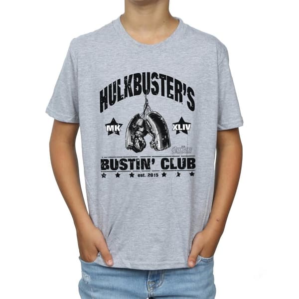 Marvel Boys Iron Man Hulkbuster´s Bustin´ Club T-Shirt