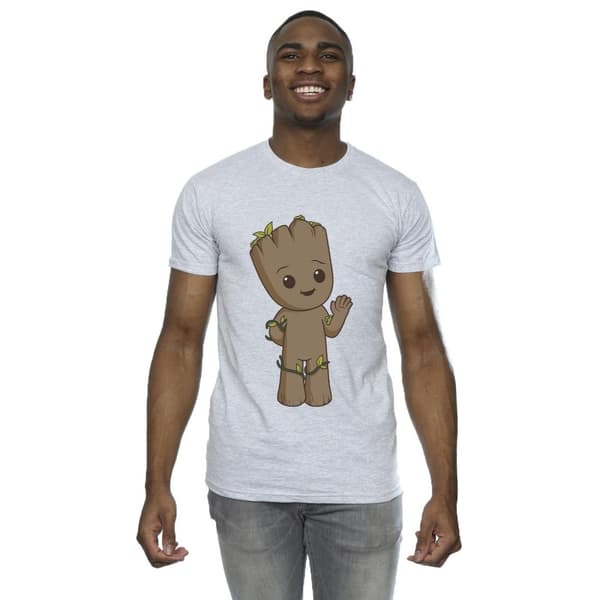Marvel Mens I Am Groot Cute Groot T-Shirt