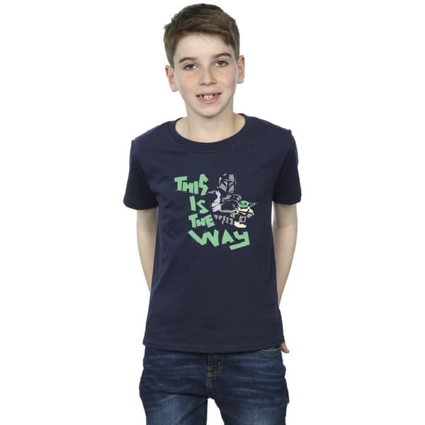 Star Wars Pojkar Mandalorian This Is The Way Duo T-shirt