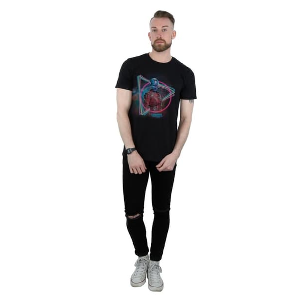 Marvel Guardians Of The Galaxy Neon Nebula T-shirt för herrar