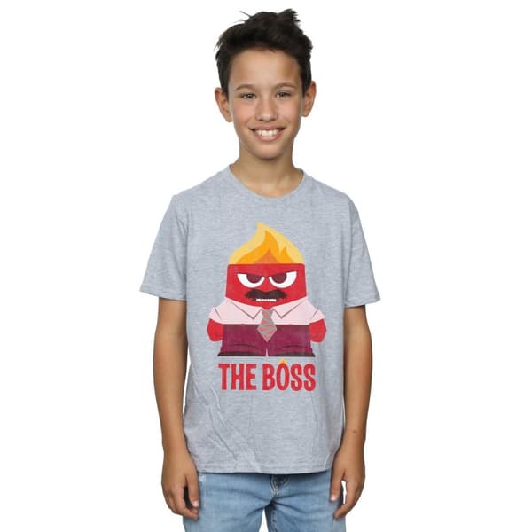 Disney Boys Inside Out Anger The Boss T-Shirt