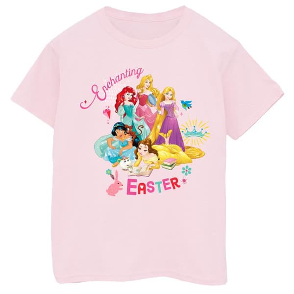 Disney Girls Princesses Enchanted Easter T-shirt i bomull