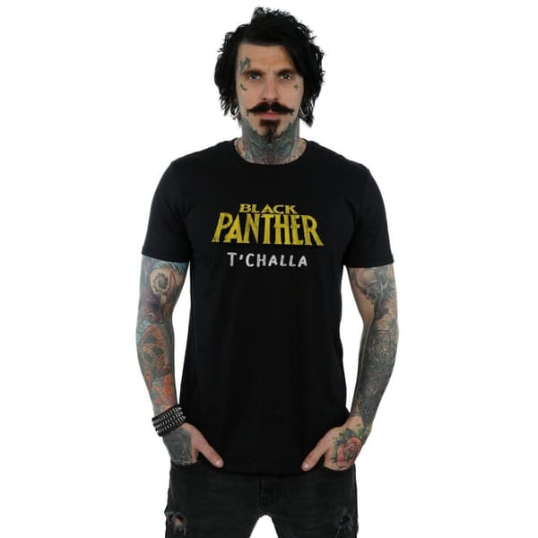Marvel Mens Black Panther AKA T´Challa T-Shirt