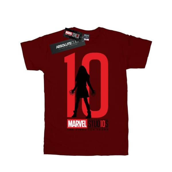 Marvel Studios Flickor 10 år Scarlet Witch T-shirt i bomull