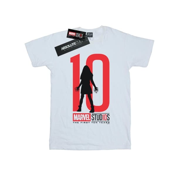 Marvel Studios Flickor 10 år Scarlet Witch T-shirt i bomull