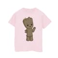Miniatyrbild 1 av 3: Marvel T-shirt i bomull med söta Groot för flickor