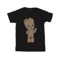 Miniatyrbild 1 av 3: Marvel T-shirt i bomull med söta Groot för flickor