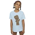 Miniatyrbild 2 av 3: Marvel T-shirt i bomull med söta Groot för flickor