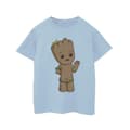 Miniatyrbild 1 av 3: Marvel T-shirt i bomull med söta Groot för flickor