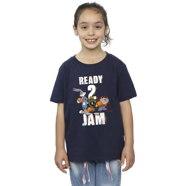 Space Jam: A New Legacy T-shirt i bomull för flickor Ready 2 Jam