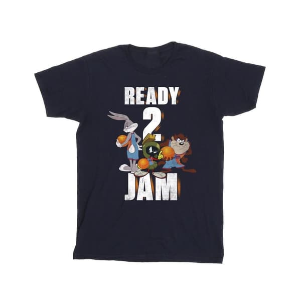 Space Jam: A New Legacy T-shirt i bomull för flickor Ready 2 Jam