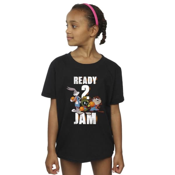 Space Jam: A New Legacy T-shirt i bomull för flickor Ready 2 Jam