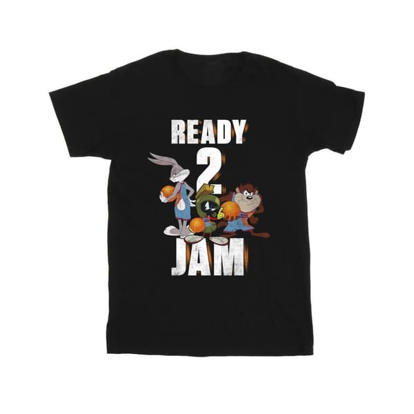Space Jam: A New Legacy T-shirt i bomull för flickor Ready 2 Jam