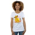 Miniatyrbilde 2 av 3: Disney Womens/Ladies The Lion King Simba Pastel Cotton T-Shirt