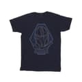Miniatyrbild 1 av 3: Star Wars Pojkar - The Mandalorian Outline Helm Diamond T-shirt