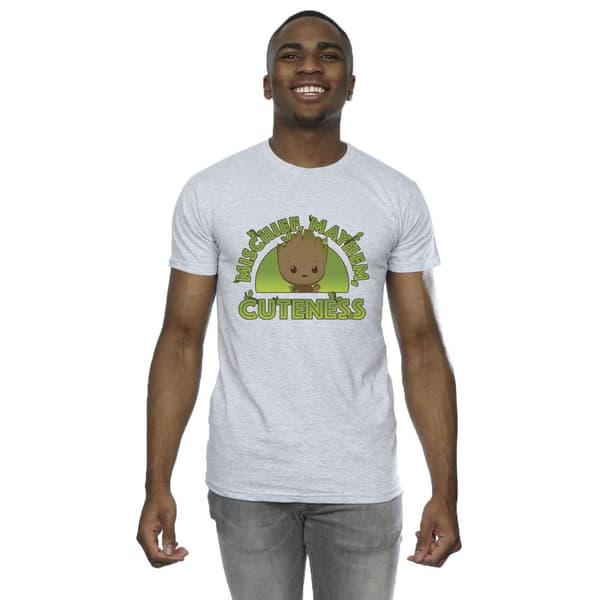 Marvel Mens I Am Groot Mischief Mayhem T-Shirt