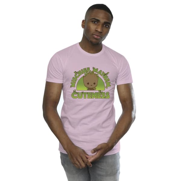 Marvel Mens I Am Groot Mischief Mayhem T-Shirt