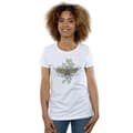 Miniatyrbillede 2 af 3: DC Comics Womens/Ladies Wonder Woman Butterfly Logo Cotton T-Shirt