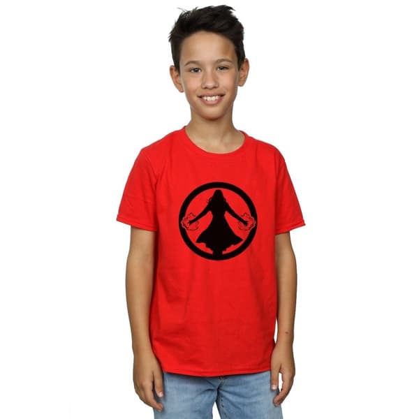 Marvel T-shirt med Scarlet Witch-symbol för pojkar