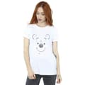 Pikkukuva 1 / 2: Disney Womens/Ladies Winnie The Pooh Winnie The Pooh Face Cotton Boyfriend T-Shirt