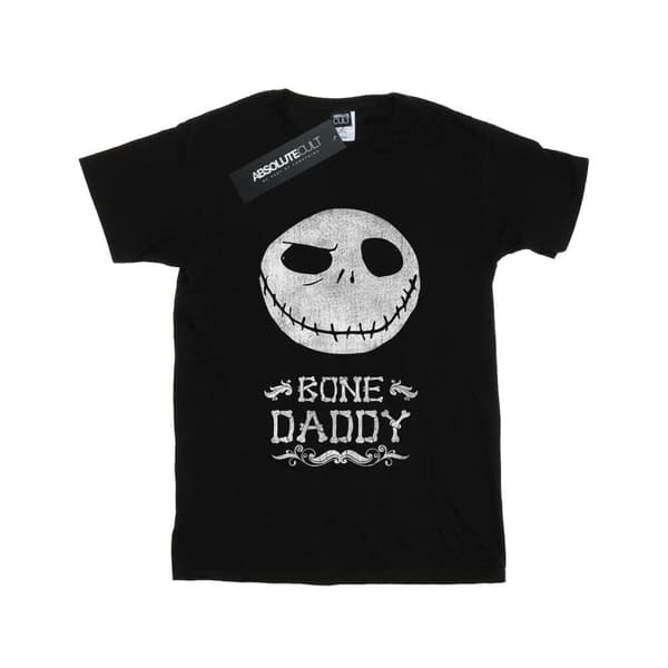Disney Nightmare Before Christmas Bone Daddy - T-shirt i bomull för flickor
