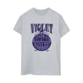 Miniatyrbild 1 av 4: Willy Wonka Dam/Tjej Violet Turning Violet Boyfriend T-shirt i bomull