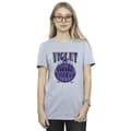 Miniatyrbild 2 av 4: Willy Wonka Dam/Tjej Violet Turning Violet Boyfriend T-shirt i bomull