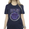 Miniatyrbild 3 av 4: Willy Wonka Dam/Tjej Violet Turning Violet Boyfriend T-shirt i bomull