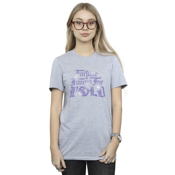 Netflix Dam/Tjej The Witcher Bold Boyfriend T-shirt i bomull