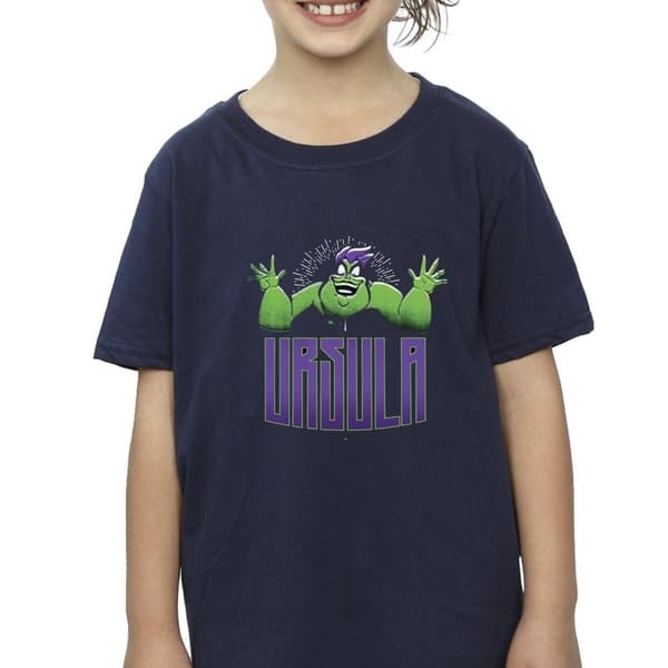 Disney Girls Villains Ursula Grön T-shirt i bomull