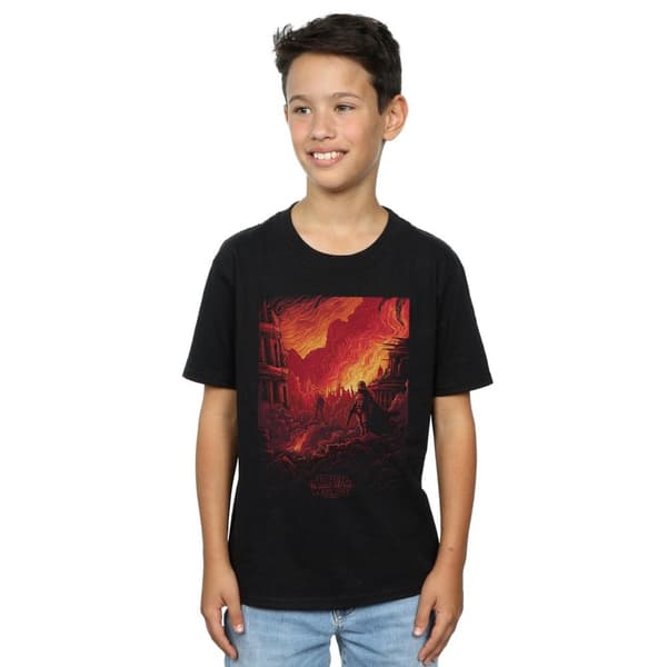 Star Wars: The Force Awakens Phasma Art Poster T-shirt för pojkar