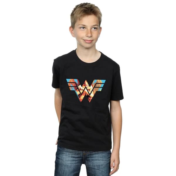 DC Comics Wonder Woman 84 Symbol Korsade Armar T-shirt för pojkar