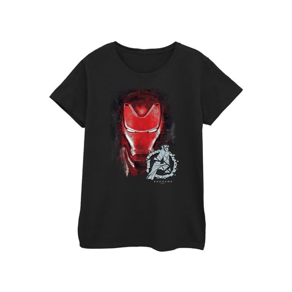 Marvel Womens/Ladies Avengers Endgame Iron Man Brushed Cotton T-Shirt