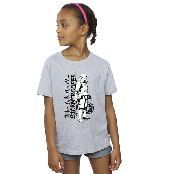 Star Wars Girls Japanese Stormtrooper Cotton T-Shirt
