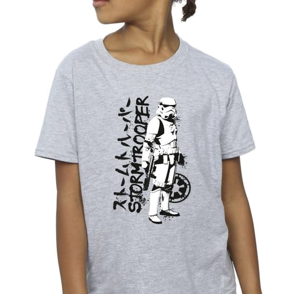 Star Wars Girls Japanese Stormtrooper Cotton T-Shirt